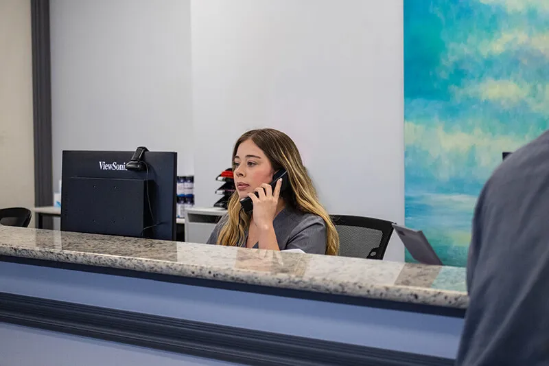 Resources - Forms Phone call at front desk