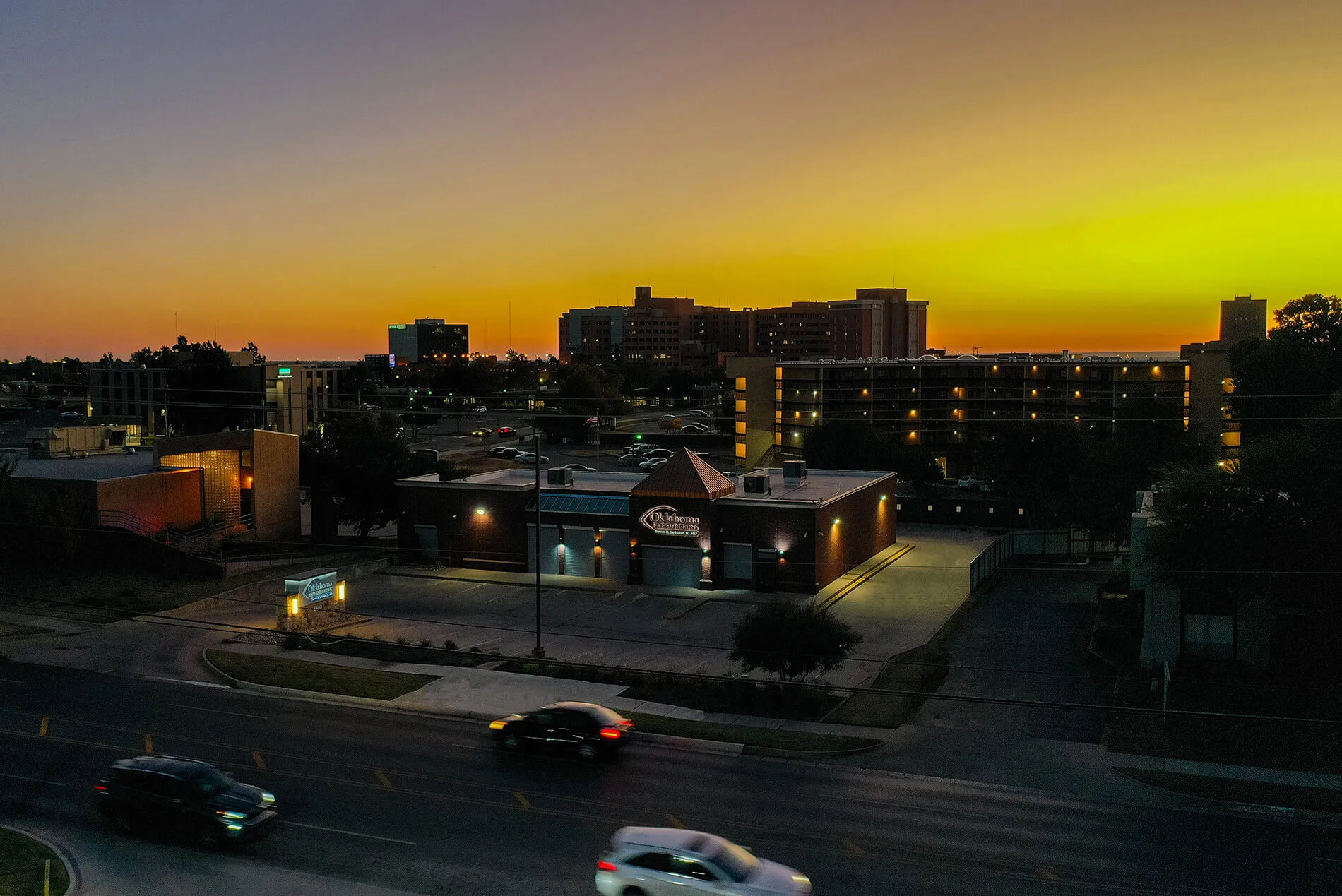 Aerial View of Clinic