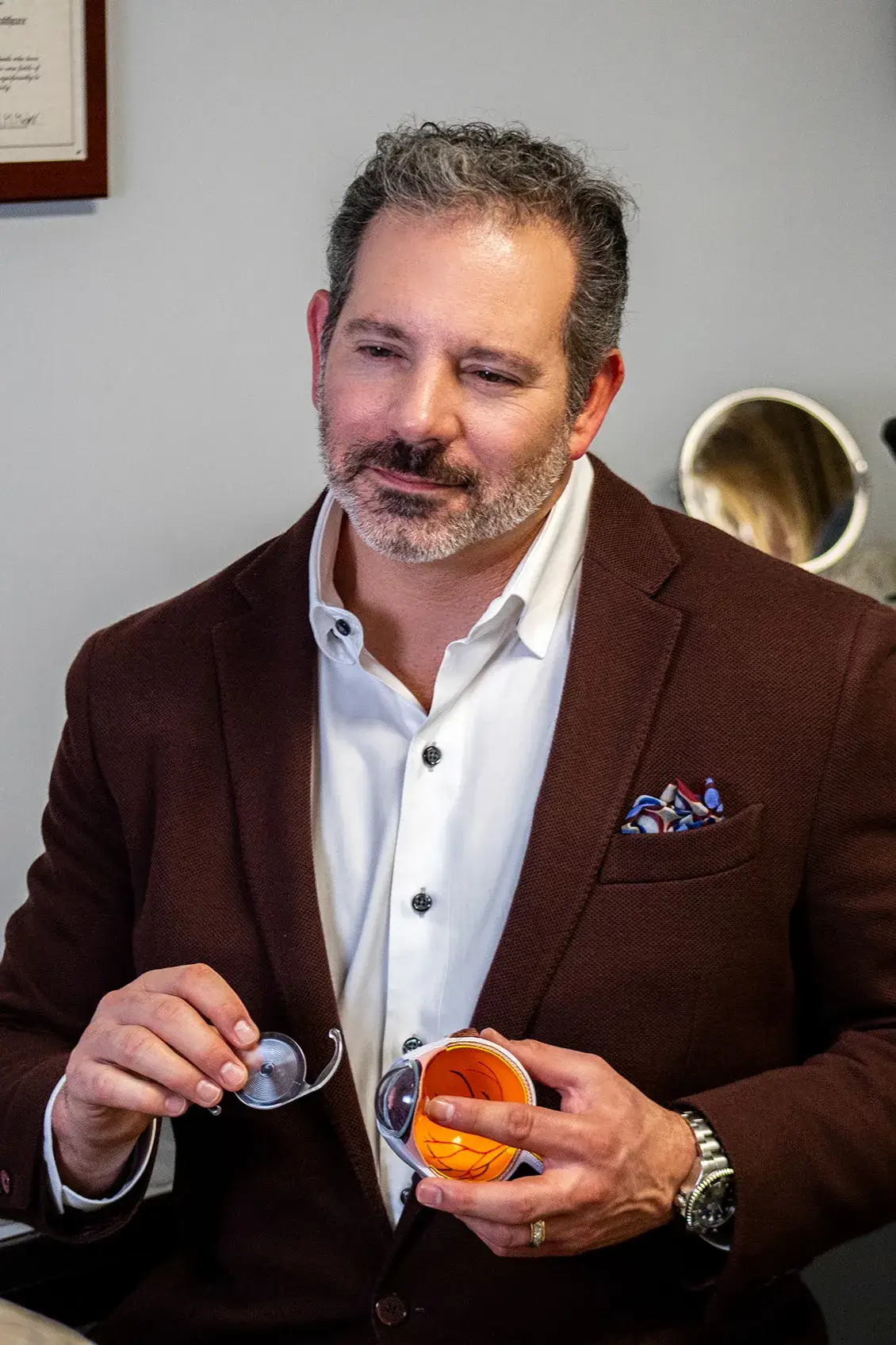 Ophthalmologist OKC Dr. Sarkisian Explaining MIGS