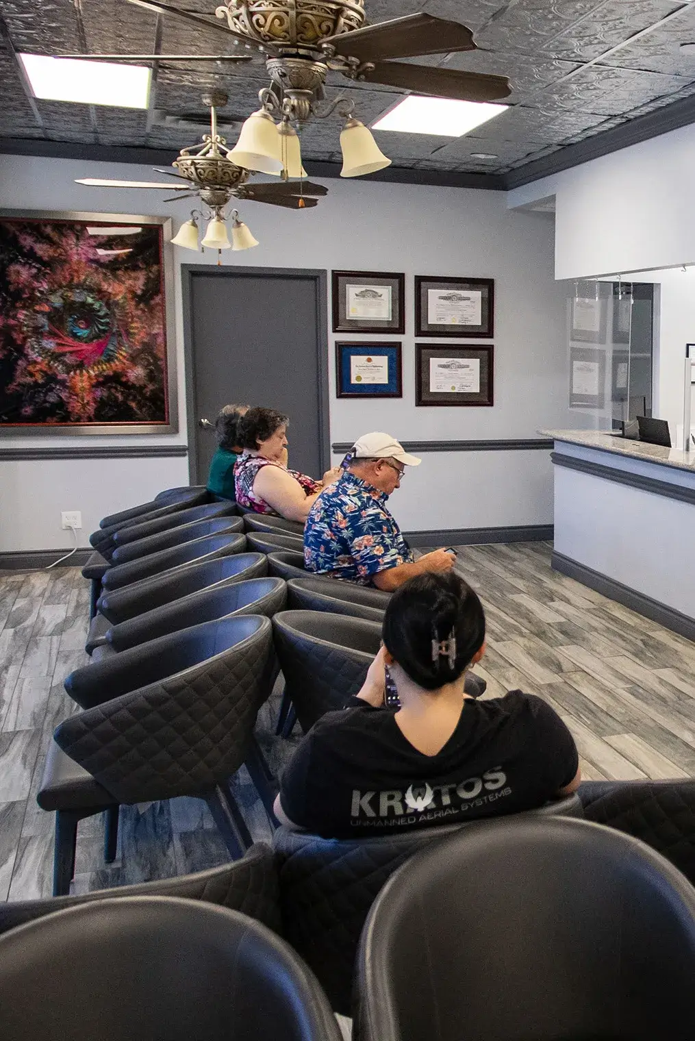 OK Eye Surgeons Waiting Room