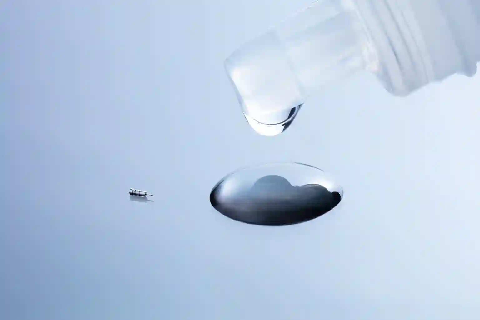 iDose TR Eye Drop Size Comparison